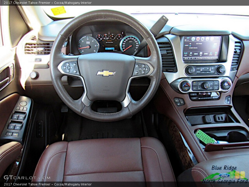 Cocoa/Mahogany Interior Dashboard for the 2017 Chevrolet Tahoe Premier #143237957