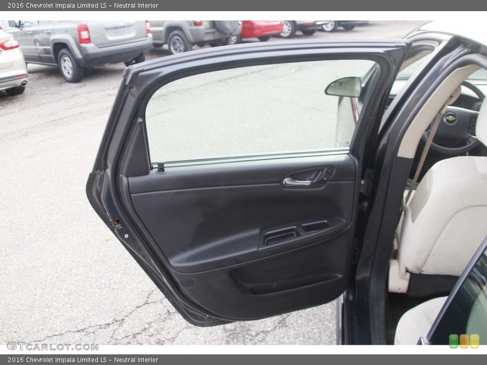Neutral Interior Door Panel for the 2016 Chevrolet Impala Limited LS #143238734