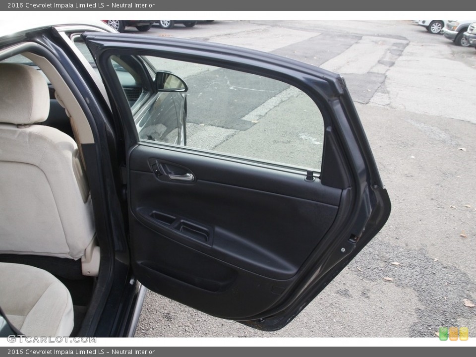 Neutral Interior Door Panel for the 2016 Chevrolet Impala Limited LS #143238794