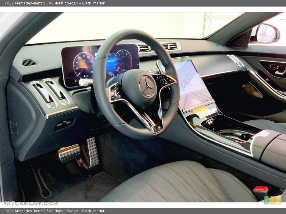 Black Interior Photo for the 2022 Mercedes-Benz S 500 4Matic Sedan #143240632