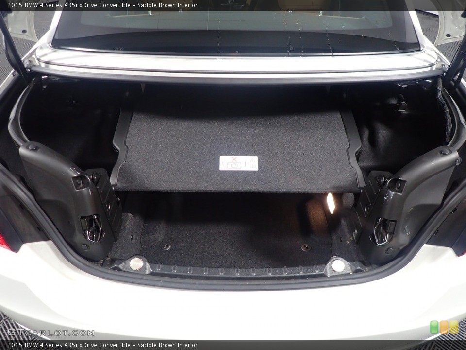 Saddle Brown Interior Trunk for the 2015 BMW 4 Series 435i xDrive Convertible #143244411