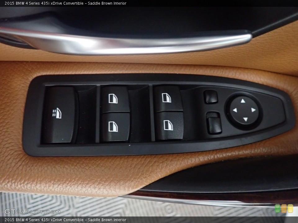 Saddle Brown Interior Door Panel for the 2015 BMW 4 Series 435i xDrive Convertible #143244534