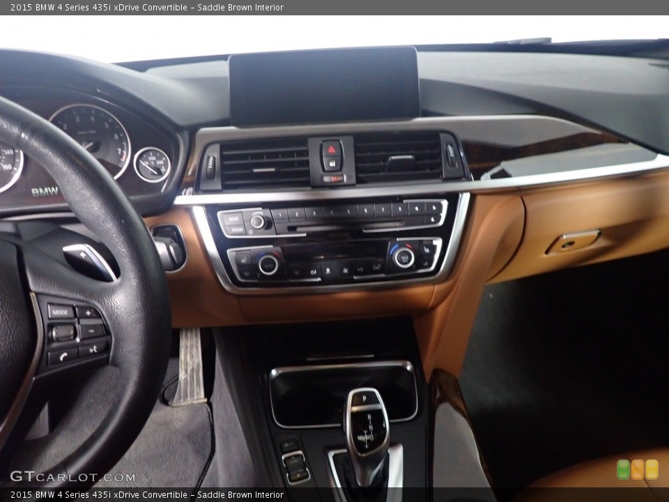 Saddle Brown Interior Dashboard for the 2015 BMW 4 Series 435i xDrive Convertible #143244591