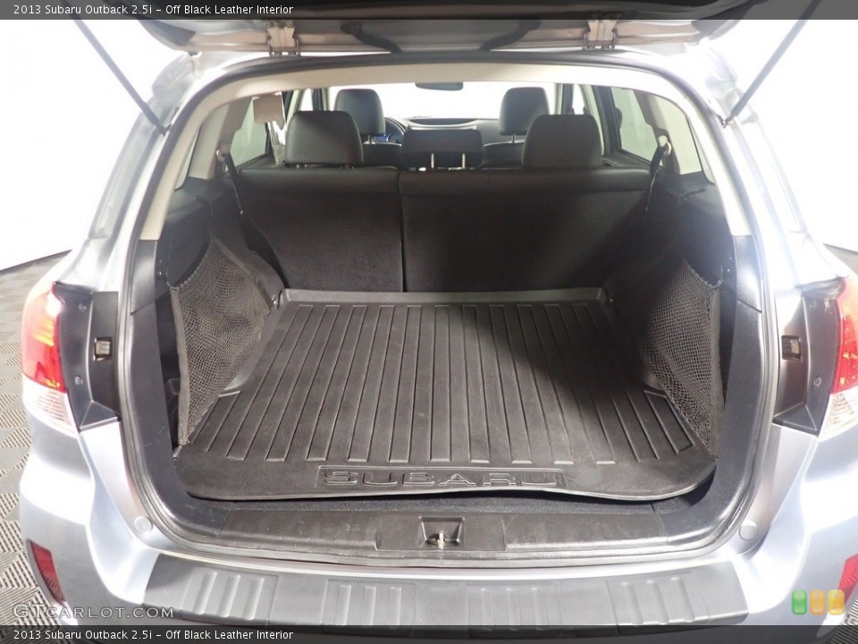 Off Black Leather Interior Trunk for the 2013 Subaru Outback 2.5i #143246197