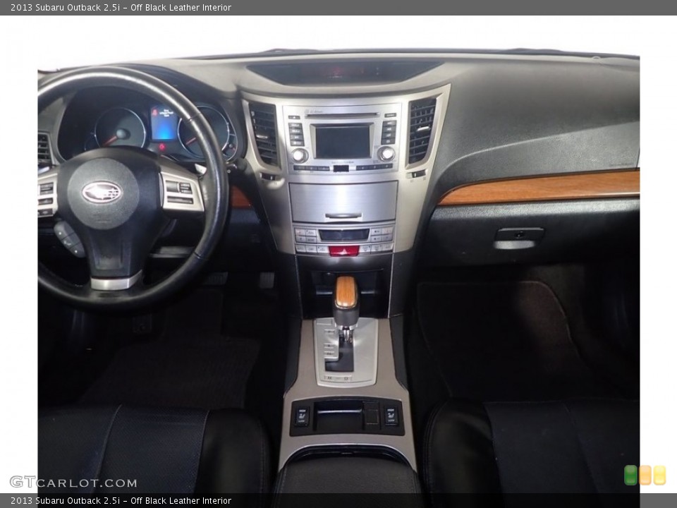 Off Black Leather Interior Controls for the 2013 Subaru Outback 2.5i #143246322
