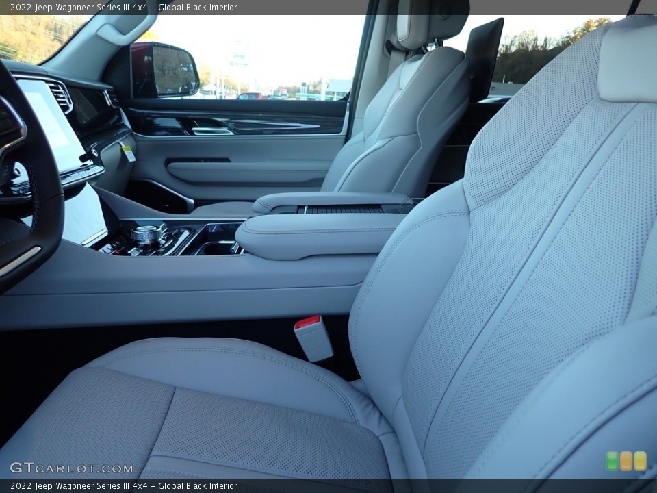 Global Black Interior Front Seat for the 2022 Jeep Wagoneer Series III 4x4 #143248679