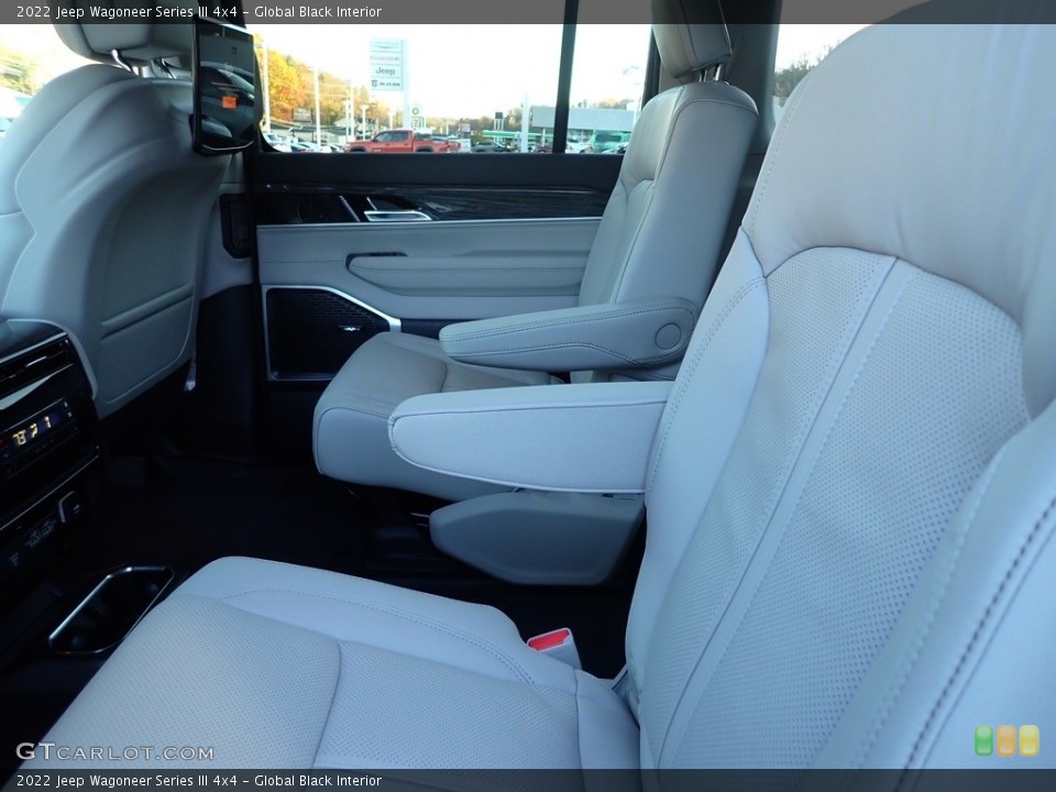 Global Black Interior Rear Seat for the 2022 Jeep Wagoneer Series III 4x4 #143248685