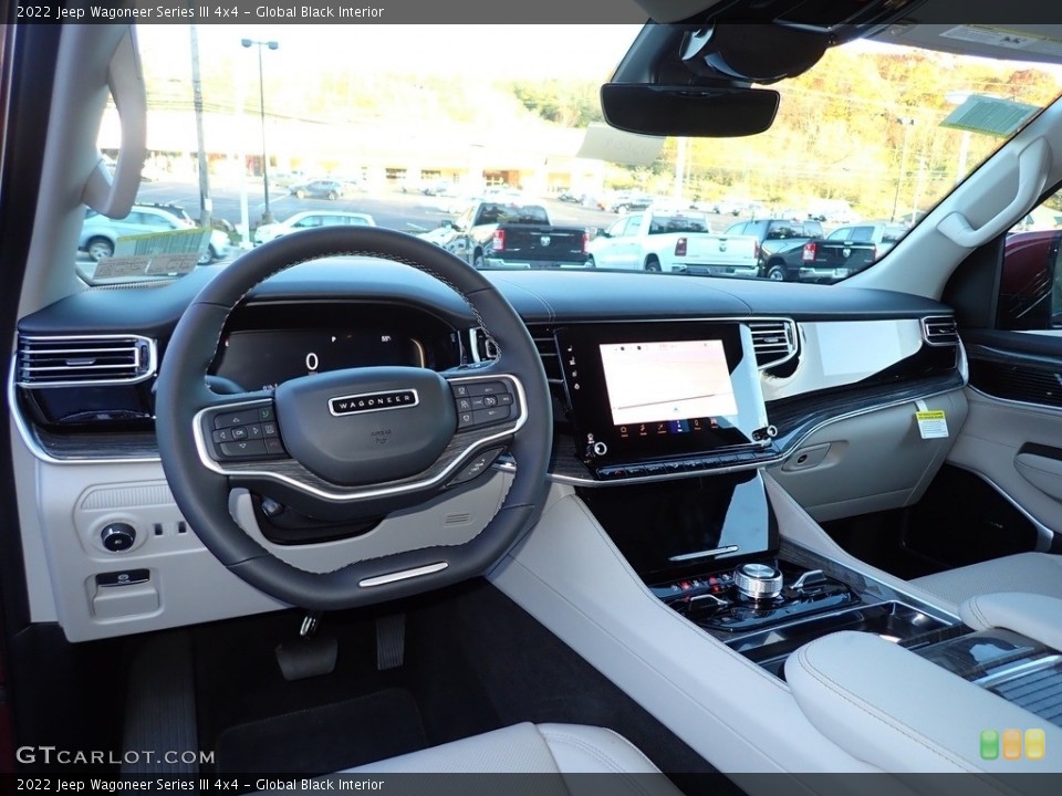 Global Black Interior Photo for the 2022 Jeep Wagoneer Series III 4x4 #143248693