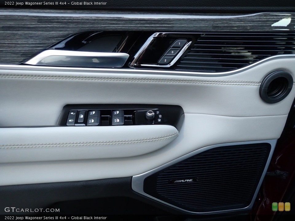 Global Black Interior Door Panel for the 2022 Jeep Wagoneer Series III 4x4 #143248700