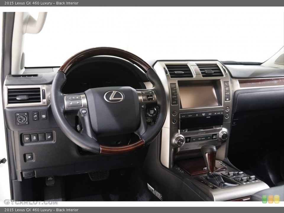 Black Interior Dashboard for the 2015 Lexus GX 460 Luxury #143253527