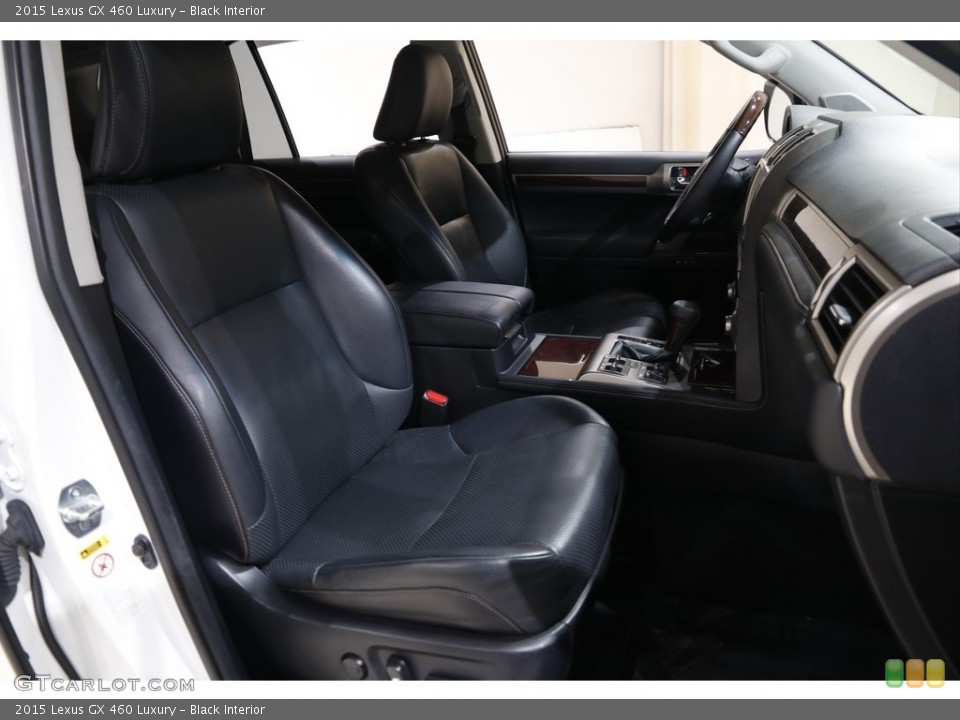 Black Interior Front Seat for the 2015 Lexus GX 460 Luxury #143253662