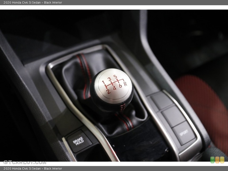 Black Interior Transmission for the 2020 Honda Civic Si Sedan #143255326