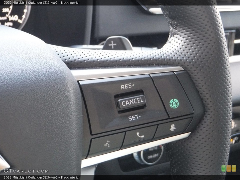 Black Interior Steering Wheel for the 2022 Mitsubishi Outlander SE S-AWC #143261083