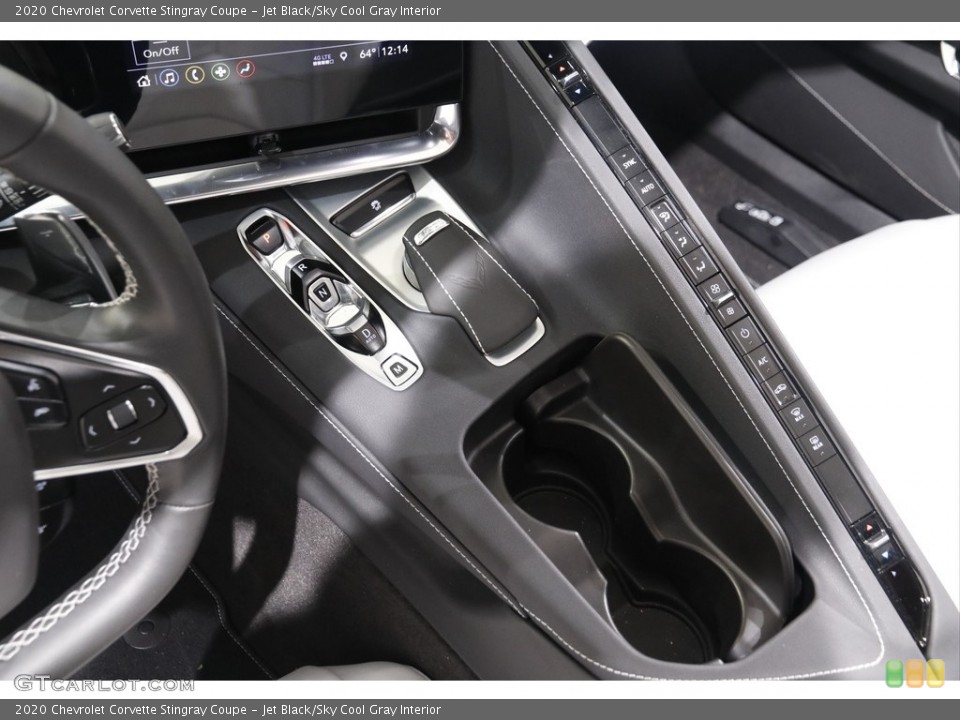 Jet Black/Sky Cool Gray Interior Transmission for the 2020 Chevrolet Corvette Stingray Coupe #143261251