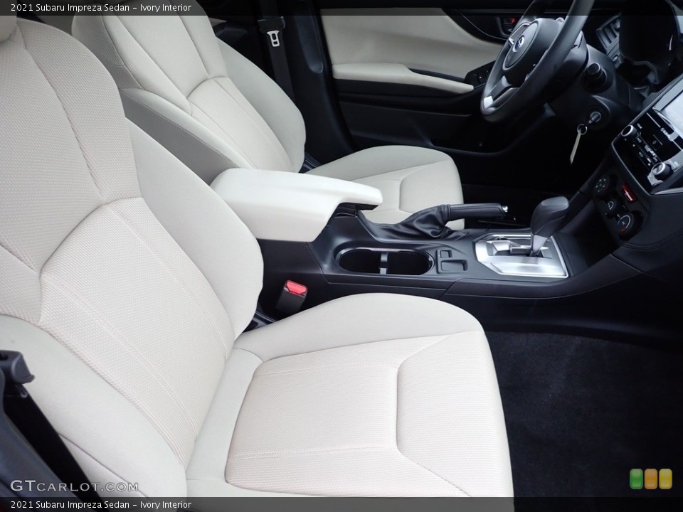 Ivory 2021 Subaru Impreza Interiors