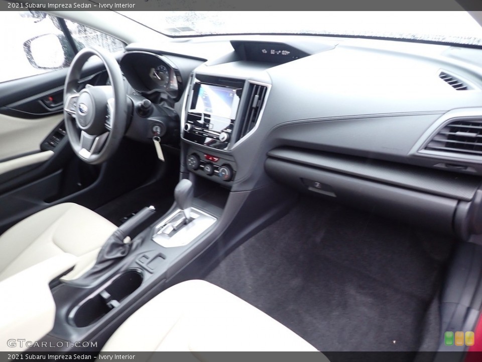 Ivory Interior Dashboard for the 2021 Subaru Impreza Sedan #143262571