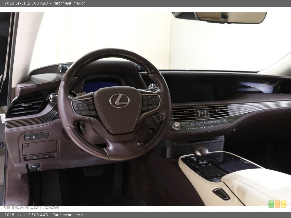 Parchment Interior Dashboard for the 2018 Lexus LS 500 AWD #143262782