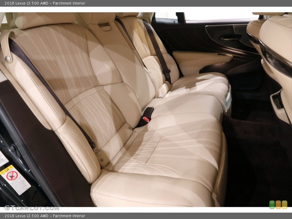 Parchment Interior Rear Seat for the 2018 Lexus LS 500 AWD #143263055
