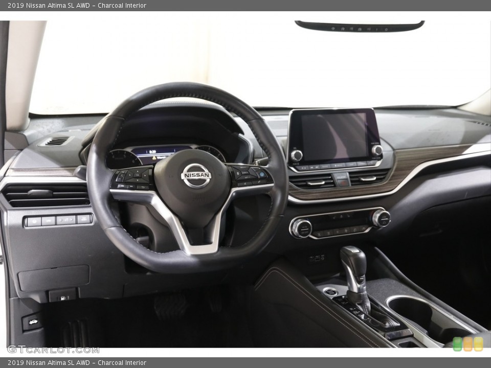 Charcoal Interior Dashboard for the 2019 Nissan Altima SL AWD #143265859