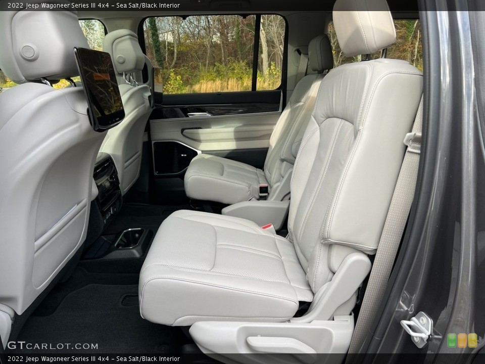 Sea Salt/Black Interior Rear Seat for the 2022 Jeep Wagoneer Series III 4x4 #143267275