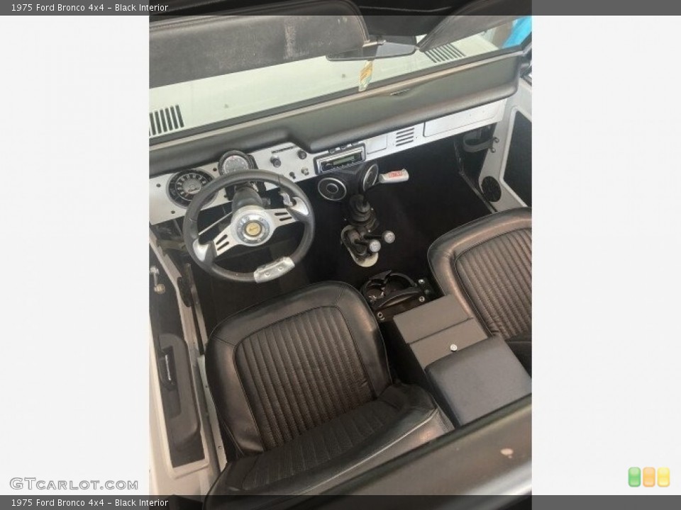 Black Interior Photo for the 1975 Ford Bronco 4x4 #143268295