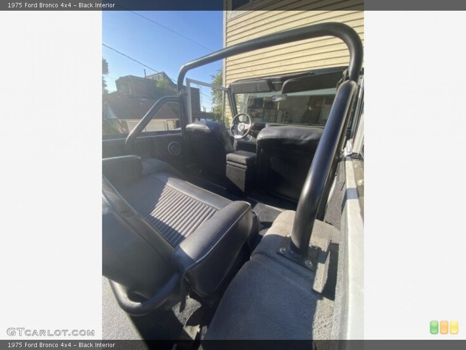 Black Interior Rear Seat for the 1975 Ford Bronco 4x4 #143268358