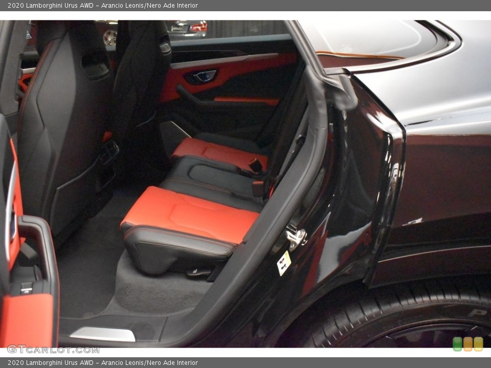 Arancio Leonis/Nero Ade Interior Rear Seat for the 2020 Lamborghini Urus AWD #143271602