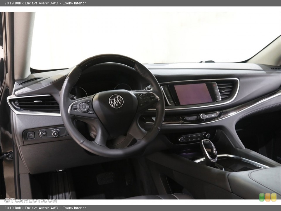Ebony Interior Dashboard for the 2019 Buick Enclave Avenir AWD #143273850