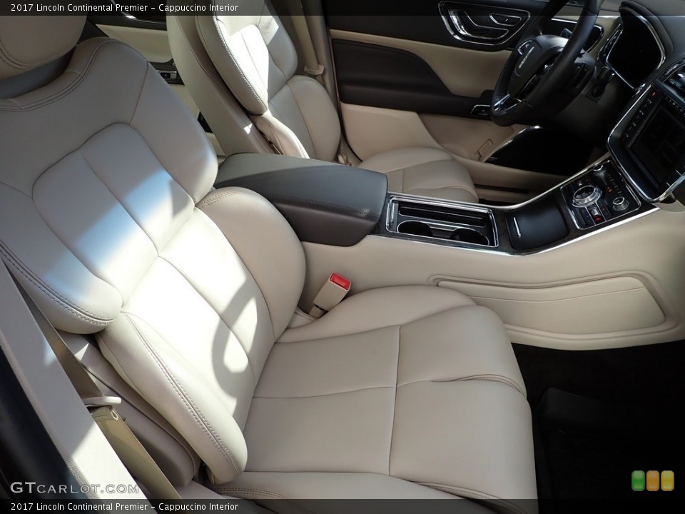 Cappuccino Interior Front Seat for the 2017 Lincoln Continental Premier #143273901