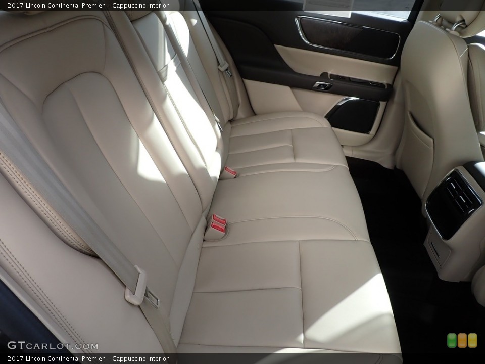 Cappuccino Interior Rear Seat for the 2017 Lincoln Continental Premier #143273940