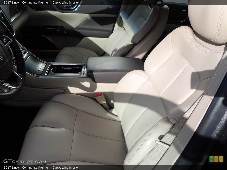 Cappuccino Interior Front Seat for the 2017 Lincoln Continental Premier #143273952