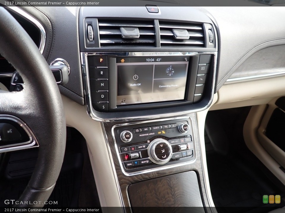 Cappuccino Interior Controls for the 2017 Lincoln Continental Premier #143274033