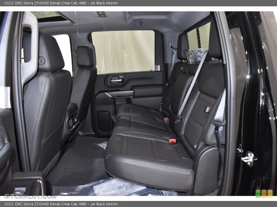 Jet Black Interior Rear Seat for the 2022 GMC Sierra 2500HD Denali Crew Cab 4WD #143274453