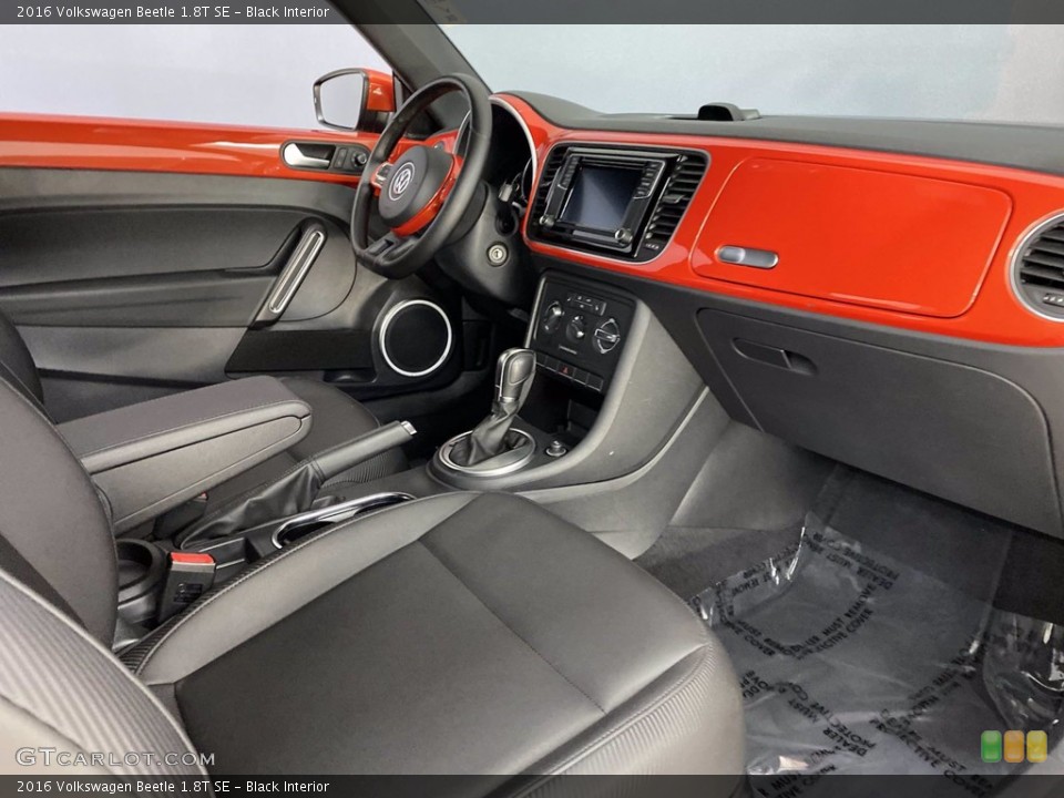 Black Interior Dashboard for the 2016 Volkswagen Beetle 1.8T SE #143275337
