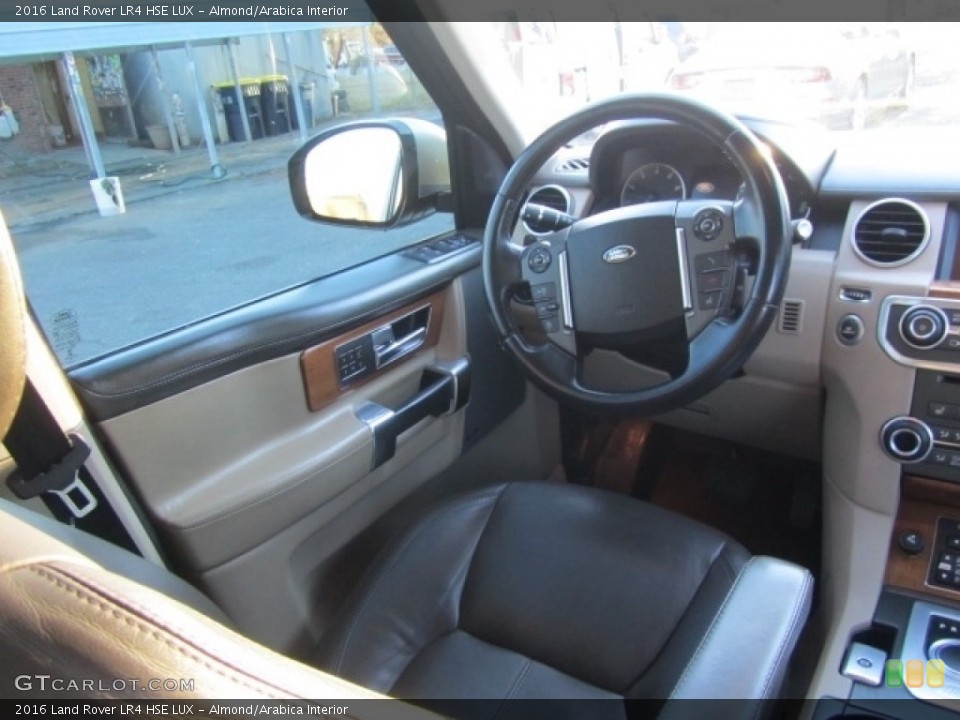 Almond/Arabica Interior Front Seat for the 2016 Land Rover LR4 HSE LUX #143276499