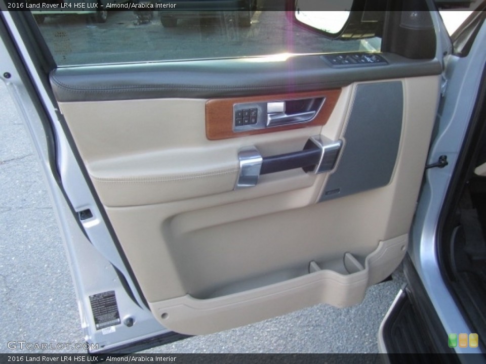 Almond/Arabica Interior Door Panel for the 2016 Land Rover LR4 HSE LUX #143276559