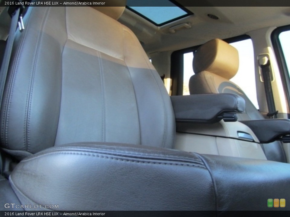 Almond/Arabica Interior Front Seat for the 2016 Land Rover LR4 HSE LUX #143276604