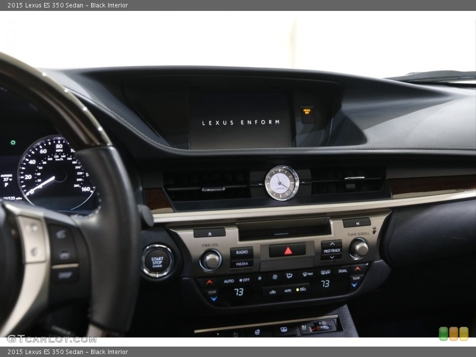 Black Interior Dashboard for the 2015 Lexus ES 350 Sedan #143280524