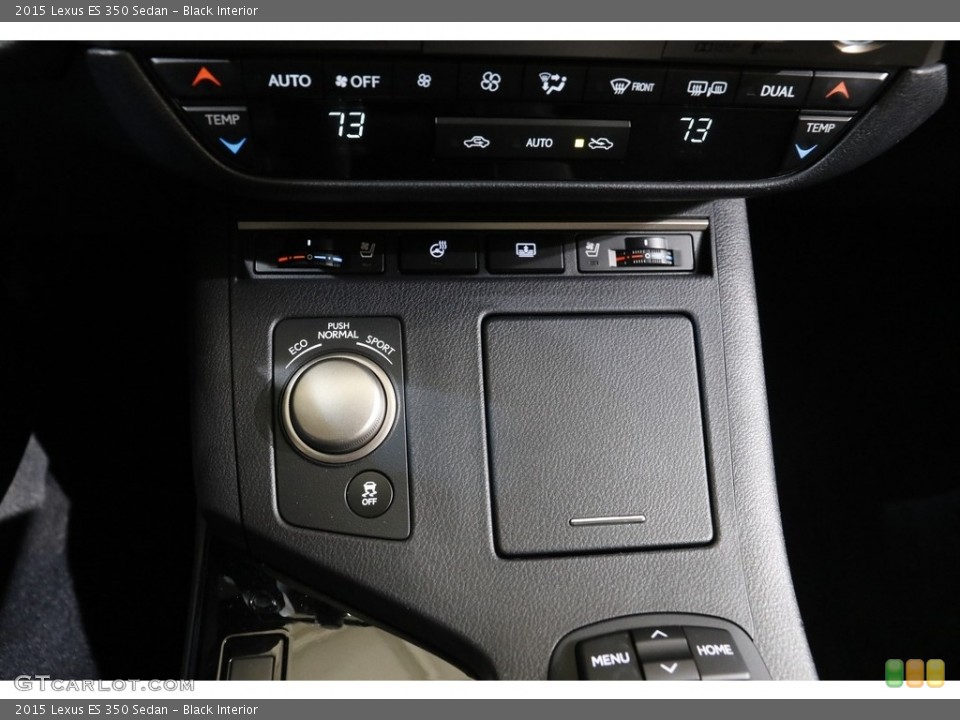 Black Interior Controls for the 2015 Lexus ES 350 Sedan #143280619