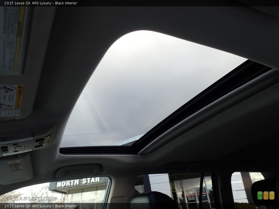 Black Interior Sunroof for the 2015 Lexus GX 460 Luxury #143282189