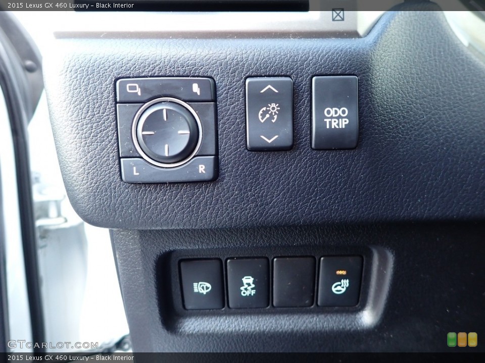Black Interior Controls for the 2015 Lexus GX 460 Luxury #143282207