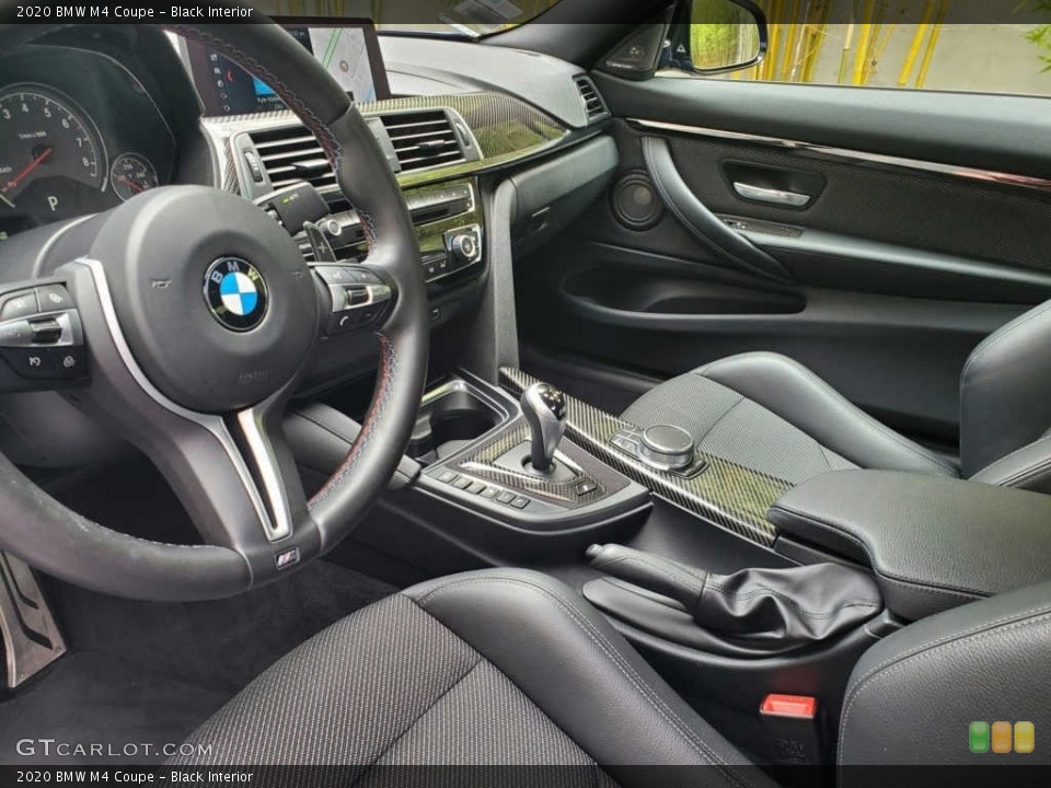Black Interior Photo for the 2020 BMW M4 Coupe #143284385