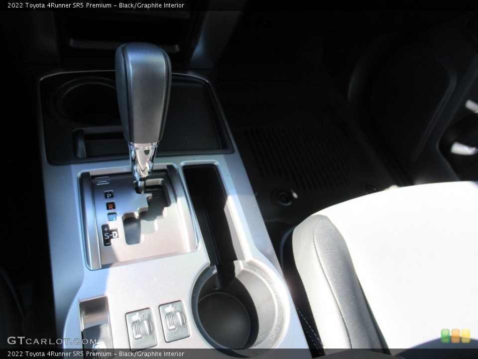 Black/Graphite Interior Transmission for the 2022 Toyota 4Runner SR5 Premium #143286057