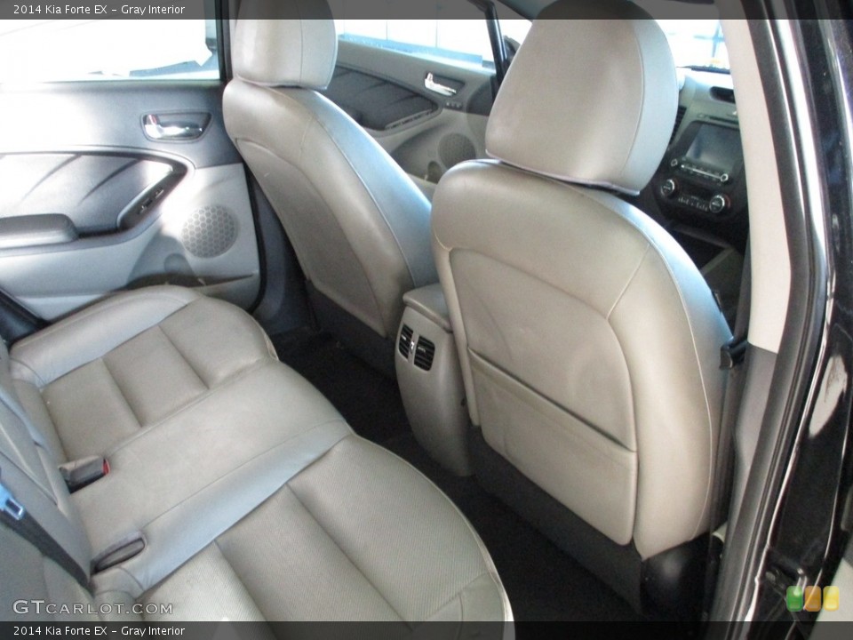 Gray Interior Rear Seat for the 2014 Kia Forte EX #143292391