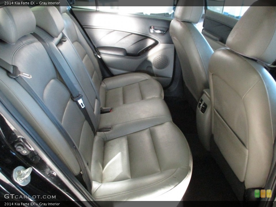 Gray Interior Rear Seat for the 2014 Kia Forte EX #143292418