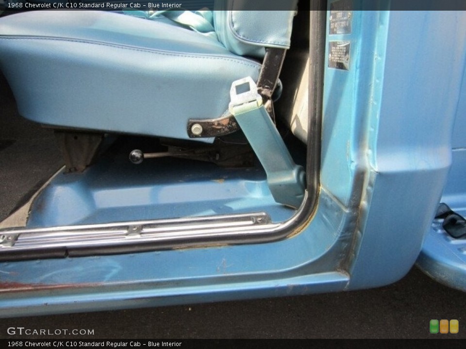 Blue 1968 Chevrolet C/K Interiors