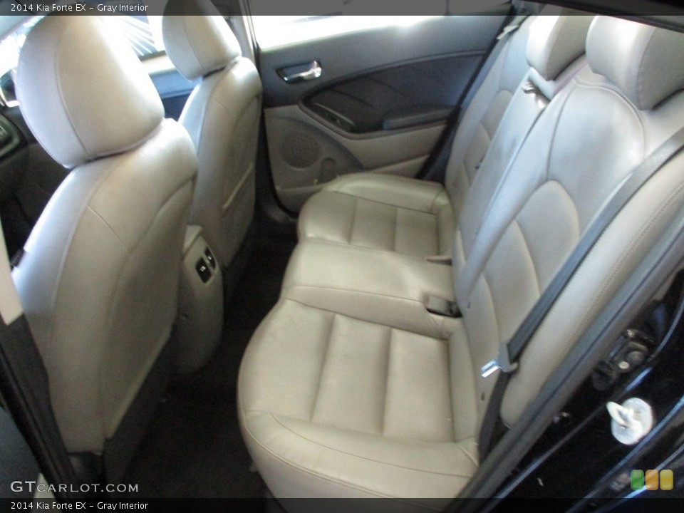 Gray Interior Rear Seat for the 2014 Kia Forte EX #143292508