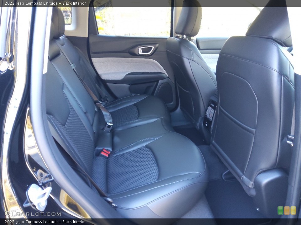 Black Interior Rear Seat for the 2022 Jeep Compass Latitude #143297915