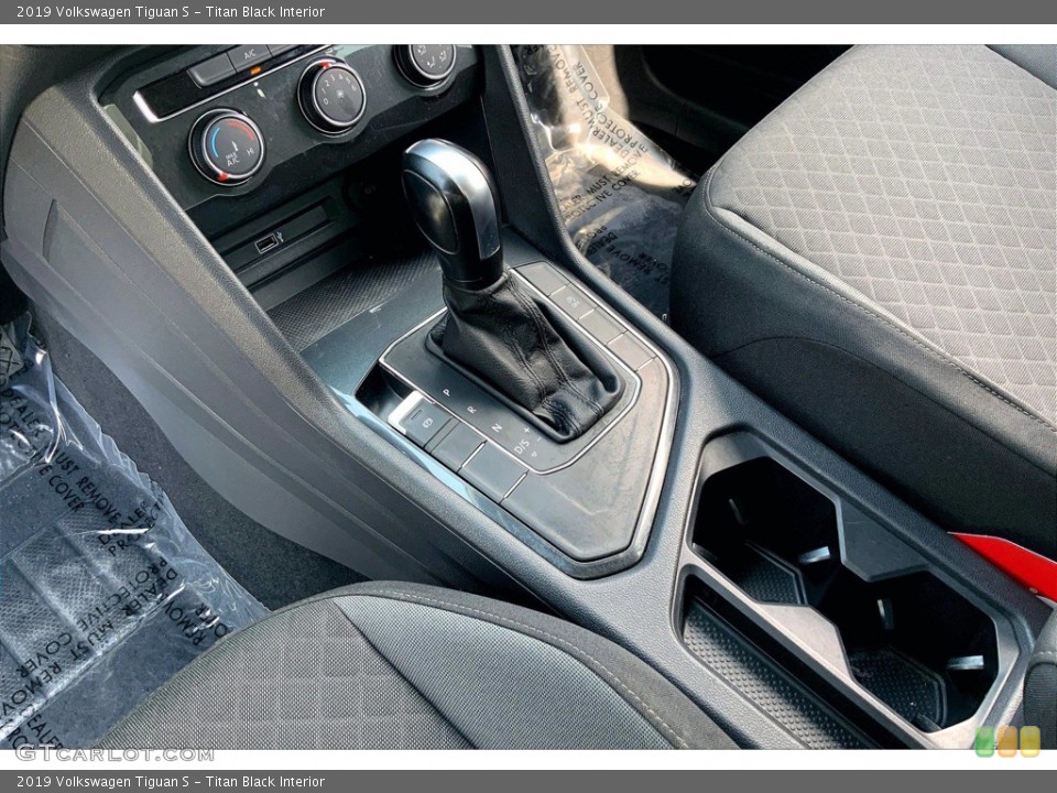 Titan Black Interior Transmission for the 2019 Volkswagen Tiguan S #143298722