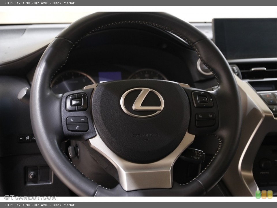 Black Interior Steering Wheel for the 2015 Lexus NX 200t AWD #143299244